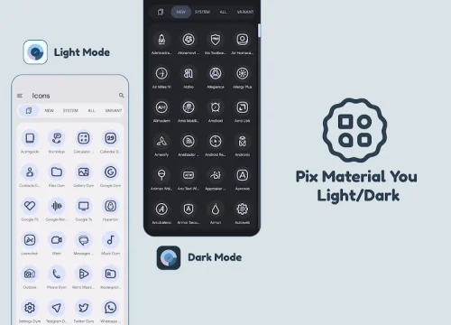 Pix Material You Light/Dark-screenshot-1